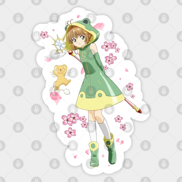 Cardcaptor Sakura Frog Sticker by Nykos